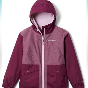 Columbia rainy days fleeced lined jacket